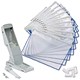 Tarifold Office Display Extension Kit of 1 Wall Unit 1 Base with 10 Pockets A4 Blue Ref 734351