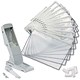 Tarifold Office Display Extension Kit of 1 Wall Unit 1 Base with 10 Pockets A4 Grey Ref 734350