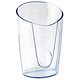 Leitz Allura Pencil Pot for Allura Desk Organiser Transparent Blue Ref 23439