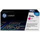 Image of Hewlett Packard (HP) Laser Toner Cartridge - Magenta / Ref Q6003A / HP No. 124A