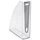 Leitz Allura Magazine Rack File A4 Transparent Smoke Ref 23427