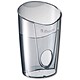 Leitz Allura Pencil Pot for Allura Desk Organiser Transparent Smoke Ref 23436