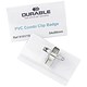 Durable Name Badges Combi-Clip for Pin or Clip to Clothing 40x75mm Ref 8141-19 [Pack 50]
