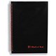 Oxford Black n Red Notebook Smart Ruled Wirebound 90gsm A4 Ref A66402
