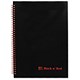 Oxford Black n Red Notebook Smart Ruled Wirebound 90gsm A5 Ref L66403