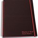 Oxford Black n Red Notebook Smart Ruled Wirebound Elasticated Polypropylene 90gsm A4+ Ref J66404