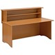 Trexus Reception Desk with Counter Box W1600xD800xH1116mm Beech
