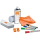 Nobo Whiteboard User Kit Eraser Refills 4 Markers Absorbent Cloths and Spray Cleaner 125ml Ref 1901430