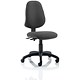 Trexus Intro Operators Chair PCB High Back H490mm Seat W585xD515xH440-560mm Charcoal