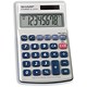 Sharp Calculator Handheld Battery Solar-power 8 Digit 3 Key Memory 70x116x16mm Ref EL240SAB