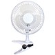 Micromark Clip-On Fan for Desk or Shelf or Wall Mount 2-Speed 152mm Ref MM30132
