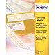 Avery Auto Franking Labels 1 per Sheet 140x38mm White Ref FL04 [1000 Labels]