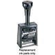 Reiner B6-8 Replacement Ink Pad Black