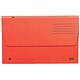 Elba Document Wallet Half Flap 285gsm Capacity 35mm A4 Red Ref 21148 [Pack 50]