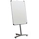 Nobo Foyer Combination Noticeboard Double-sided Drywipe and Blue Fabric W600x900mm Ref 1901925