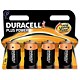 Duracell Plus Battery Alkaline 1.5V D Ref MN1300B4 [Pack 4]