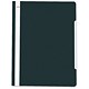 Leitz Standard Data Files Semi-rigid PVC Clear Front 20mm Title Strip A4 Black Ref 4191-00-95 [Pack 25]