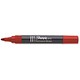 Paper Mate M15 Permanent Marker Bullet Tip 1.1mm Line Red Ref S0192603 [Pack 12]