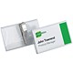 Durable Name Badges with Crocodile Clip 40x75mm Ref 8110 [Pack 25]