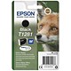 Image of Epson T1281 Inkjet Cartridge DURABrite Fox Capacity 5.9ml Black Ref C13T12814011