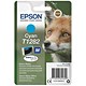 Image of Epson T1282 Inkjet Cartridge DURABrite Fox Capacity 3.5ml Cyan Ref C13T12824011