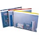 INDX Zip Pouch Heavy-duty PVC Clear with Coloured Seal A4 Assorted Ref 4714 [Pack 10]