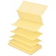 Post-it Z Notes 76x127mm Canary Yellow Ref R350 [Pack 12]