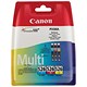 Image of Canon CLI-526 Inkjet Cartridge Page Life 1349pp Cyan/Magenta/Yellow Ref 4541B006 [Pack 3]