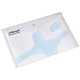 Rexel Carry Folder Polypropylene A4 Translucent White Ref 16129 [Pack 5]