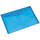 Rexel Carry Folder Polypropylene A4 Translucent Blue Ref 16129Bu [Pack 5]