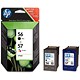 Hewlett Packard [HP] No. 56/57 Inkjet Cartridges Combo Pack 520pp Black and 500pp 3-Colour Ref SA342AE