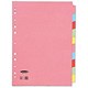 Concord Subject Dividers 230 Micron 10-Part A4 10 Colours Ref 72299/J22