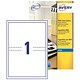Avery DVD Case Inserts Inkjet 273x183mm Ref J8437-25 [Pack 25]