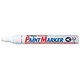 Artline 400 Paint Markers for Outdoor or Industrial Use Bullet Tip 2.3mm Line White Ref A400 [Pack 12]