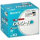 Sony DVD-R Recordable Disk Inkjet Printable Cased 16x Speed 120min 4.7Gb Ref 10DMR47B-IP [Pack 10]