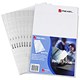 Rexel Budget Pocket Multipunched Lightweight Polypropylene Top-opening A4 Clear Ref 11000 [Pack 100]