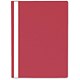 Rexel Report Flat File Lightweight Polypropylene with Indexing Strip A4 Red Ref 12602RD [Pack 25]