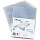Rexel Card Holder Polypropylene Wipe-clean Top-opening A5 Ref 12093 [Pack 25]