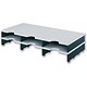 Styro Modular Sorting System Extension 6 Compartments W723xD331xH153mm Grey and Black Ref 268-1302.98