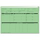 Sigma Personnel Forms Personnel Wallets 235x330mm Green Ref G352R [Pack 50]