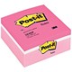 Post-it Note Cube Pad of 450 Sheets 76x76mm Pastel Pink Ref 2028P