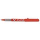 Pilot VB5 Rollerball Pen 0.5mm Tip 0.3mm Line Red Ref BLVB502 [Pack 12]