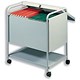 Helix Printout Filing Trolley Lockable for 50 Foolscap or Computer Files Ref V94090