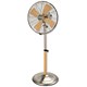 Bionaire Pedestal Fan Tilt Oscillating 3-Speed Dia.406mm H880-1180mm Chrome and Beech Ref BASF40B-IUK