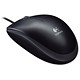 Image of Logitech B110 Mouse USB Wired Optical 800dpi 3-Button Cable 1.8m Black Ref 910-001246