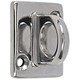 Alba Rope Stand Eye Plate Wall Clip Brass for Hooks Backplate 55x35mm Chrome-plated Ref BARMURCH