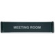 Stewart Superior Door Sign Meeting Room W255xH52mm Aluminium and PVC Ref BA102