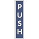 Stewart Superior Office Sign Push Sign W45xD1xH190mm PVC Ref Nof126