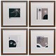 Photo Album Company Framed Prints Set of Four W470xD100xH470mm Whispers Ref FP1616-WH [Pack 4]