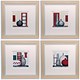 Photo Album Company Framed Prints Set of Four W500xD150xH500mm Collection Ref FP1616-C0 [Pack 4]